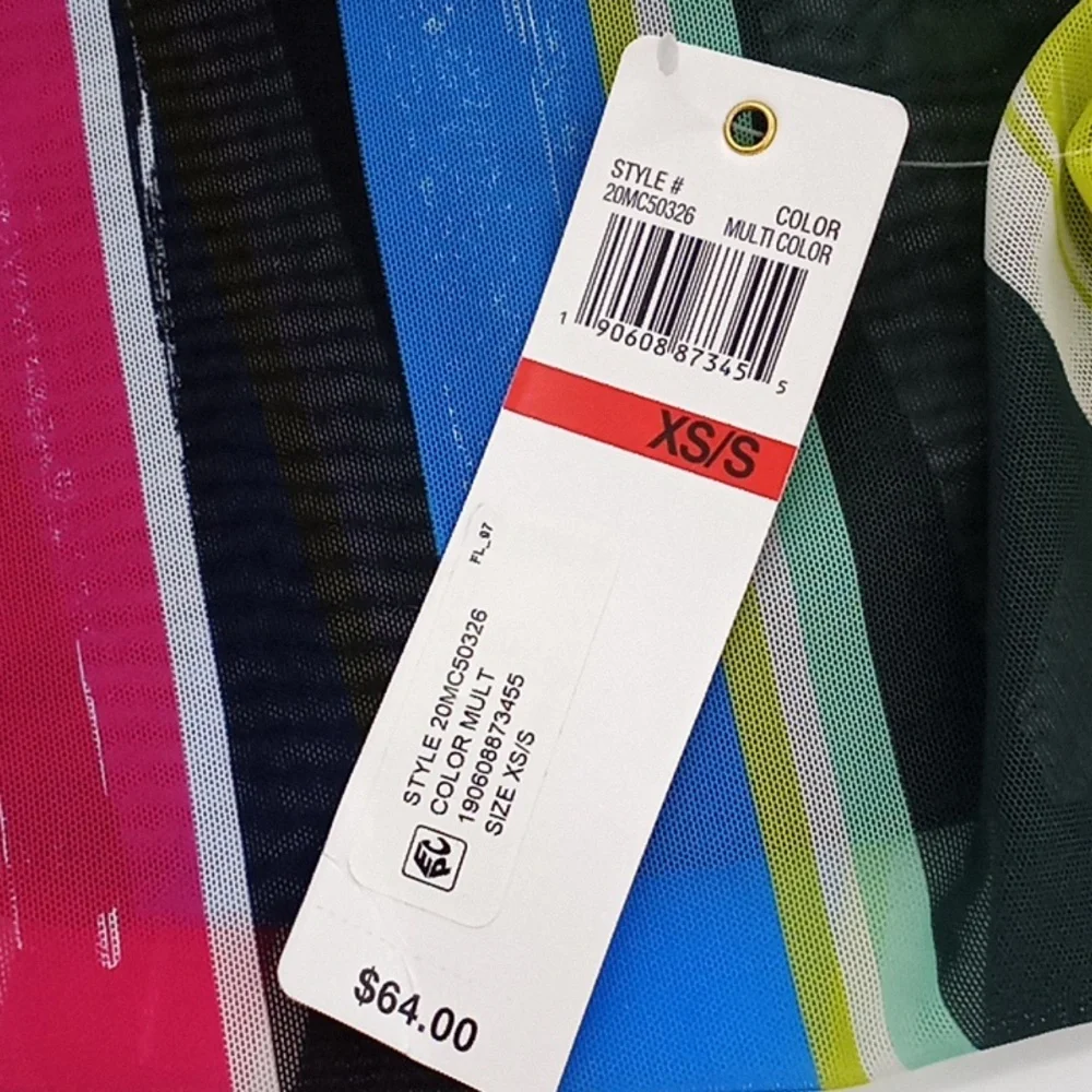 Anne Cole multicolor stripe